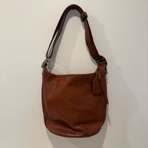 Coach Brown Leather Shoulder Bag